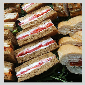 Sandwiches from London catering