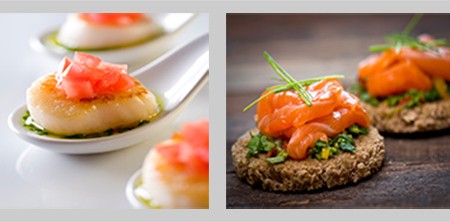 autumn canapes delivey