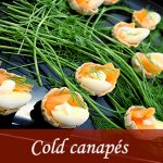 cold canapes caterers