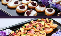 seasonal canapes catering